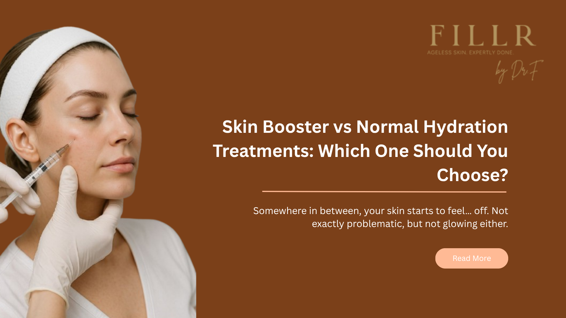 Skin Booster vs Normal Hydration Treatments